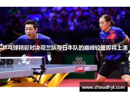 乒乓球精彩对决荷兰队与日本队的巅峰较量即将上演